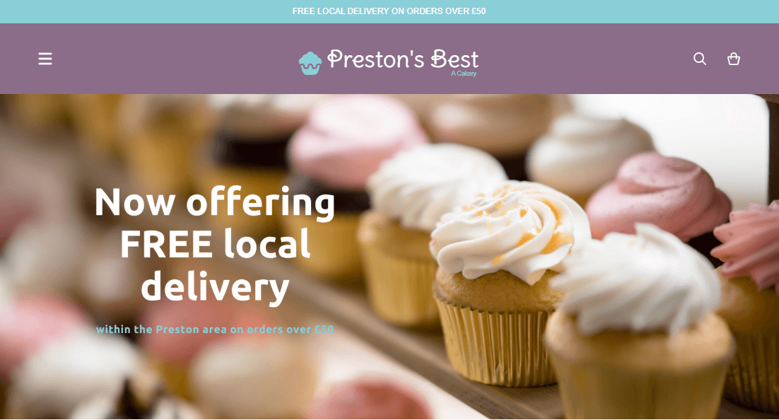 Online Bakery Shop: Bakery Delivery